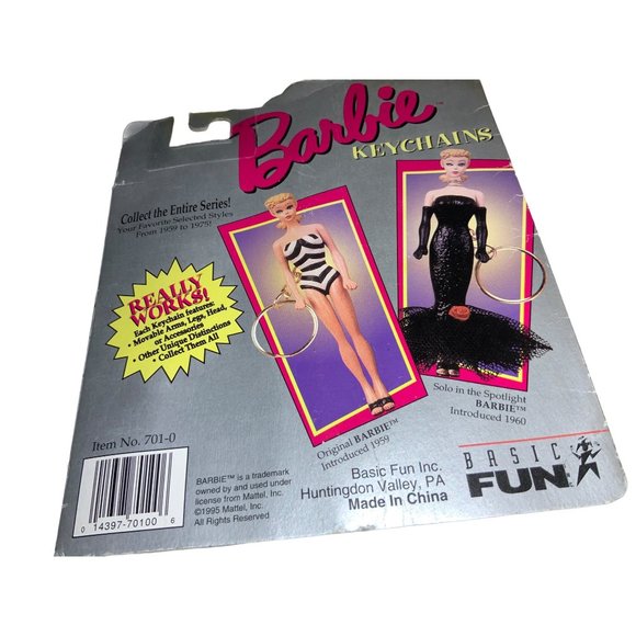 Barbie Key Chain "Solo in the Spotlight Barbie" - Picture 15 of 16